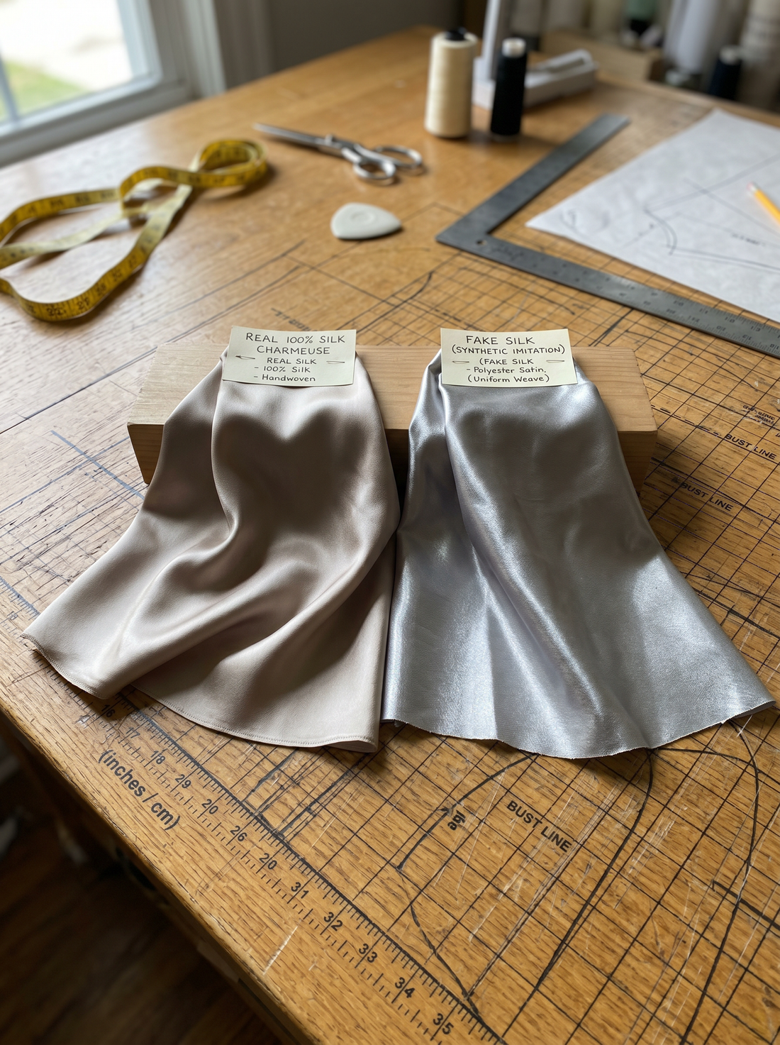 How to Tell if Silk Is Really 100% Pure Silk