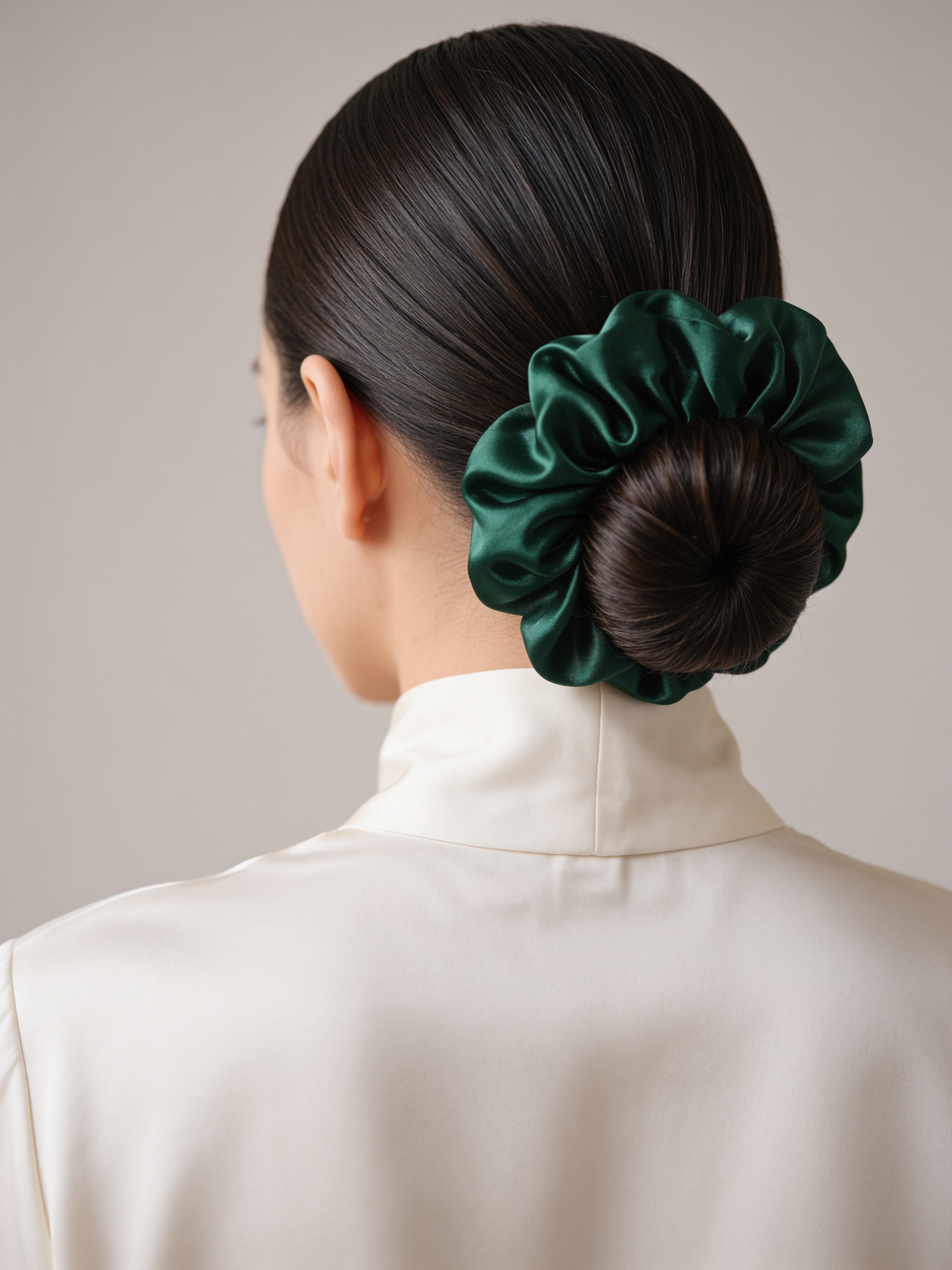 Bottle Silk Scrunchie